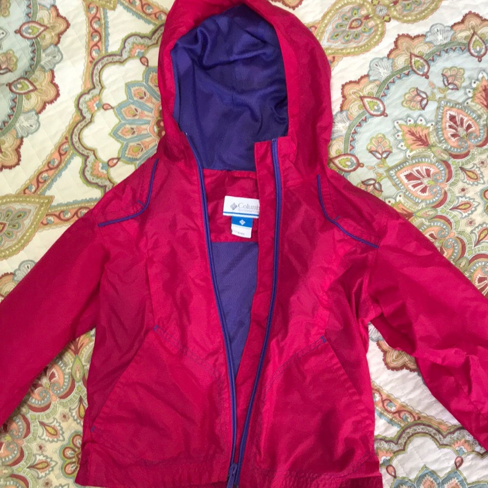 Columbia kids rain jacket